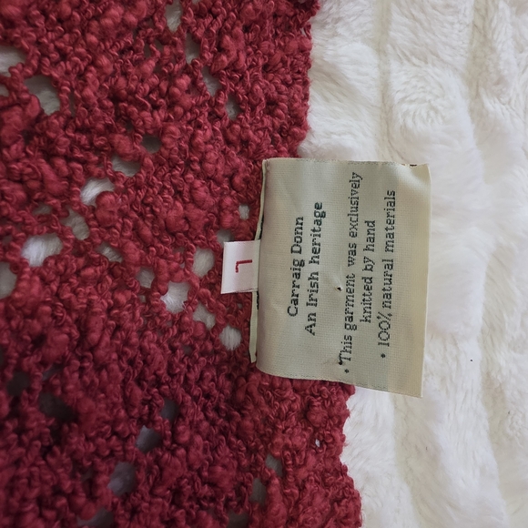 Chic Knit Skirt, Shirt and Cardigan 3 Piece Set in Red-brown Tone. Hand Made - Picture 16 of 16